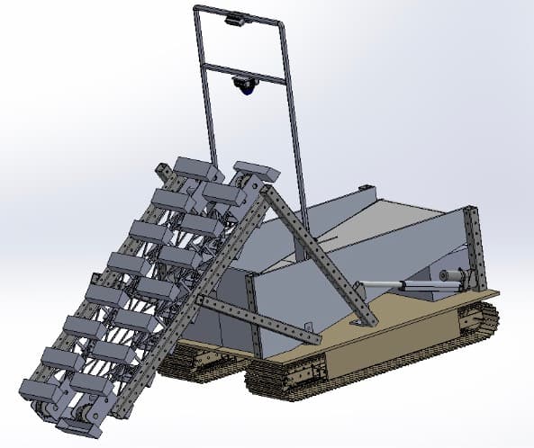 Regulus lunar excavation robot